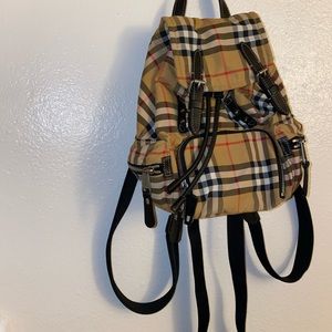 Vintage Burberry Backpack